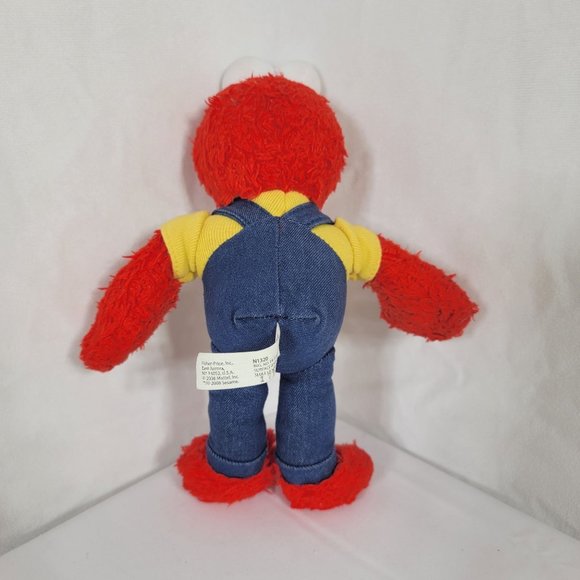 2008 Fisher Price Mattel Elmo Sesame Street Plush 10 Inches - Picture 7 of 12